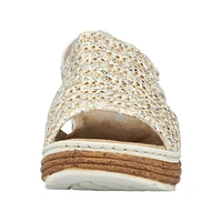RIEKER 62741-60 Wrapped Sandal (Woven)