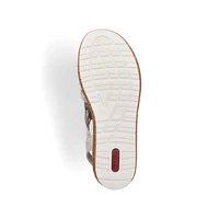 RIEKER 62741-60 Wrapped Sandal (Woven)