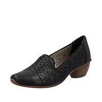 RIEKER 43754-00 Mirjam Covered Shoe (Perfs)