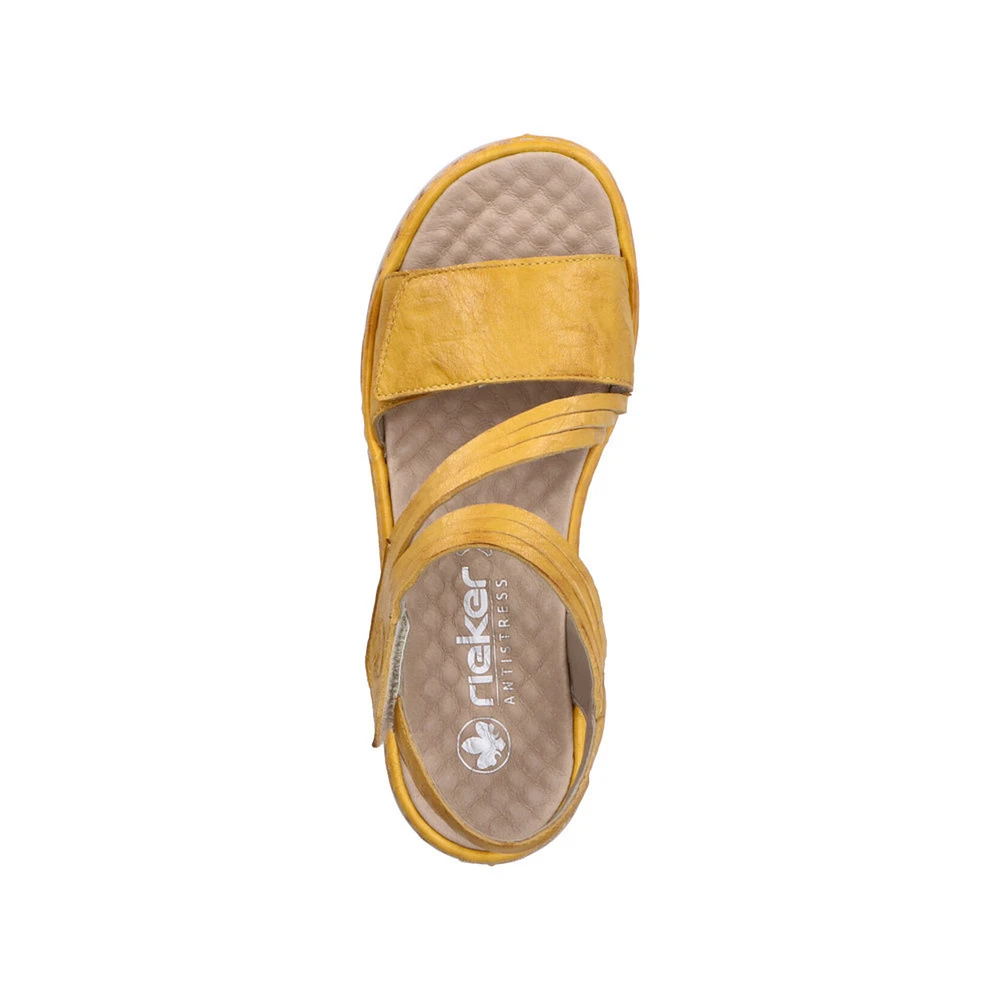RIEKER 60464-68 Velcro Sandal