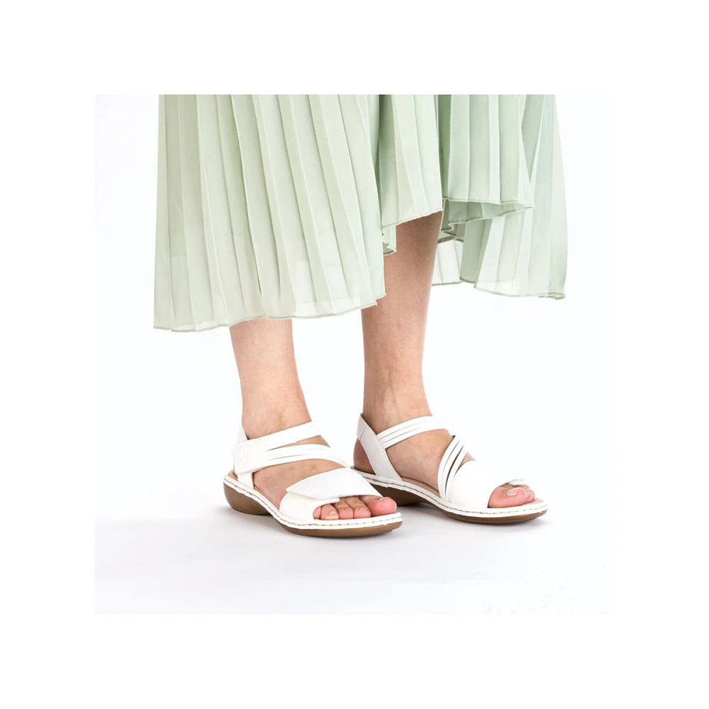 RIEKER 65964-80 Velcro Sandal (Thick Band)