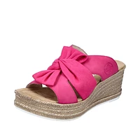 RIEKER 68789-31 Wedge Slide (Flower)