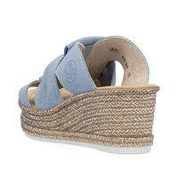 RIEKER 68789- Wedge Slide (Flower