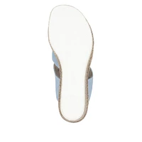 RIEKER 68789- Wedge Slide (Flower