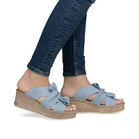 RIEKER 68789- Wedge Slide (Flower