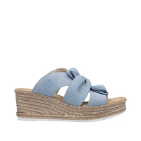 RIEKER 68789- Wedge Slide (Flower