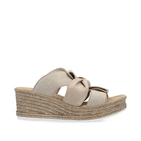 RIEKER 68789-62 Wedge Slide (Flower)