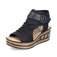 RIEKER 68191-00 Wrapped Gladiator Wedge