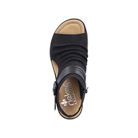 RIEKER 68191-00 Wrapped Gladiator Wedge