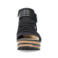 RIEKER 68191-00 Wrapped Gladiator Wedge