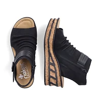 RIEKER 68191-00 Wrapped Gladiator Wedge