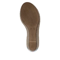 RIEKER 624H6-91 Wedge Sandal (Coin)