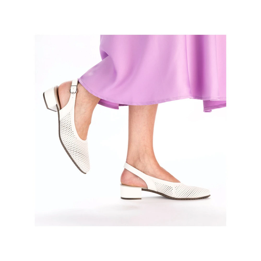 RIEKER 47066-80 Low-Heel Slingback
