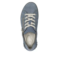 RIEKER 59000-10 Casual Lace-Zip Shoe
