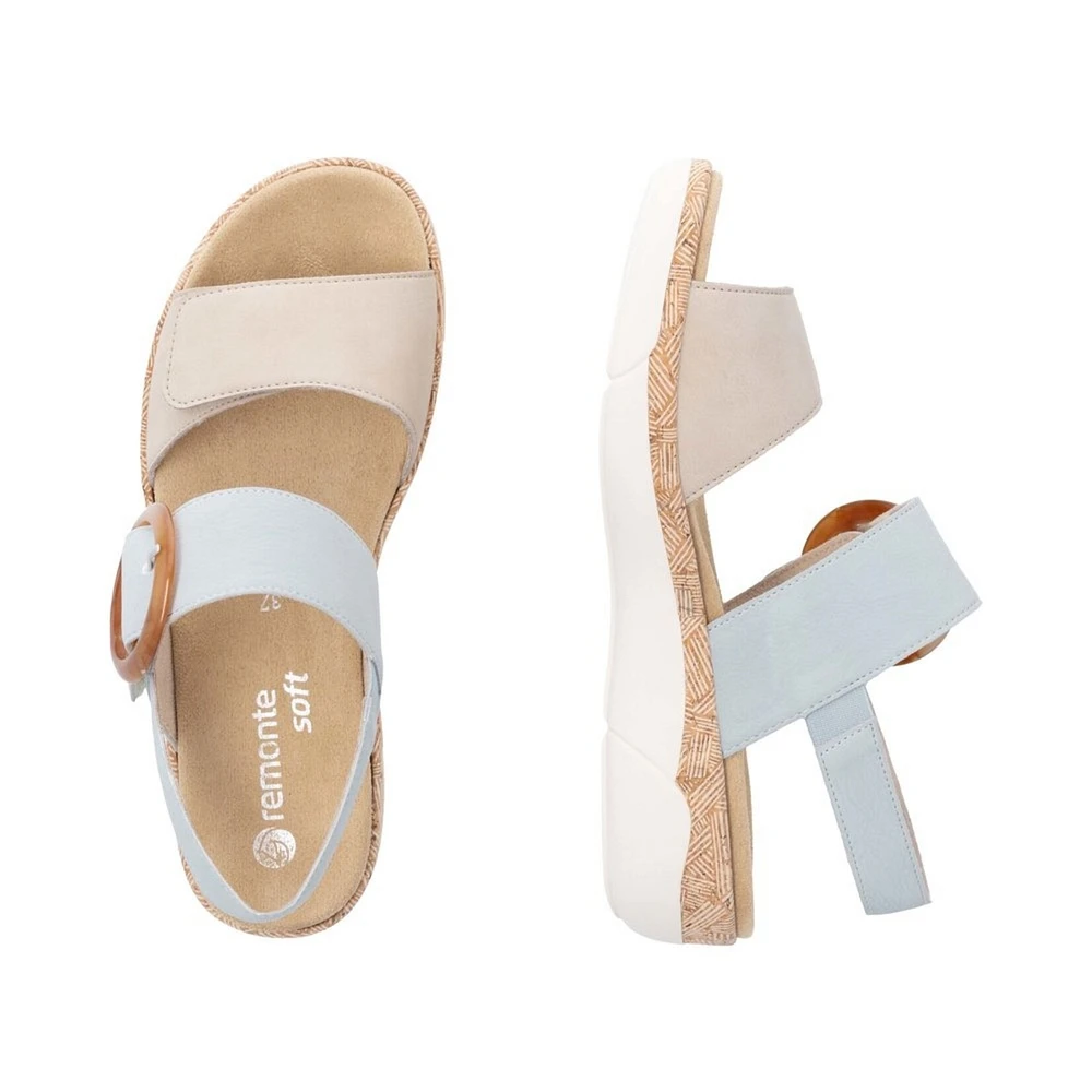 REMONTE R6853-12 Velcro Sandal (Big Buckle)