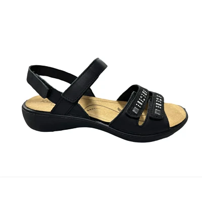 JOSEF SEIBEL Ibiza 86 Sandal Bk-Strap BLACK