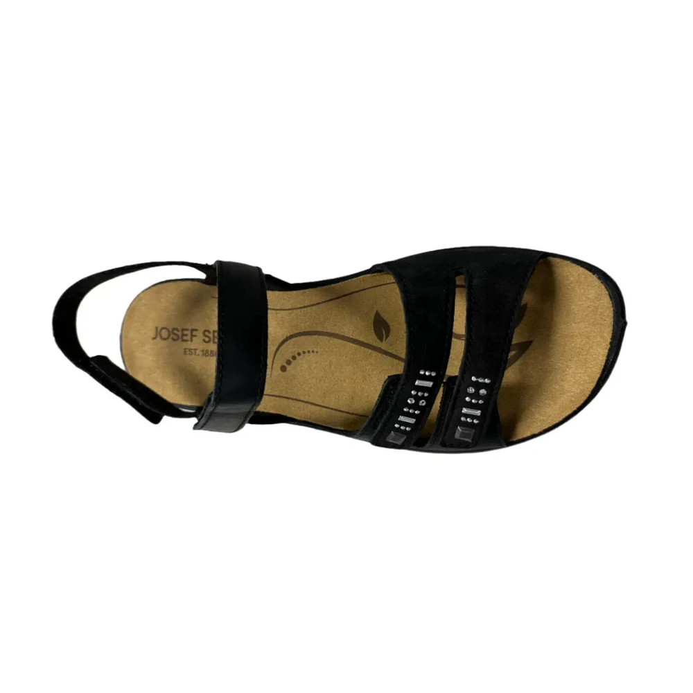 JOSEF SEIBEL Ibiza 86 Sandal Bk-Strap BLACK