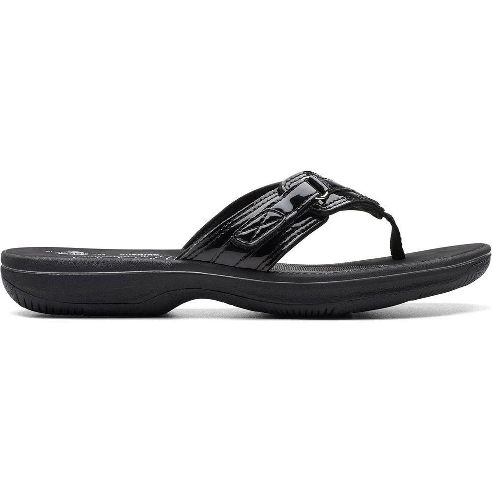 CLARKS Breeze Sea 26133671 BLK PATENT