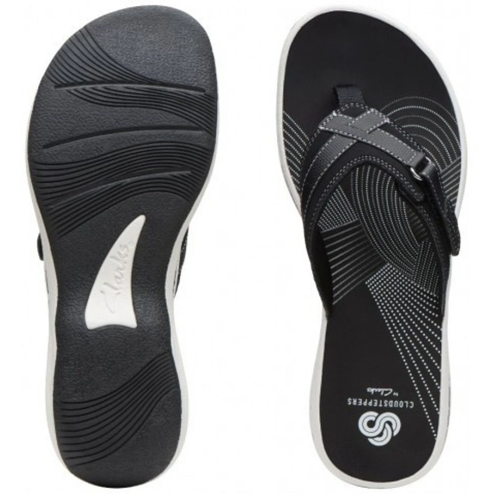 CLARKS Breeze Sea 26125505 BLK SYNTHETIC