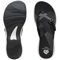 CLARKS Breeze Sea 26125505 BLK SYNTHETIC