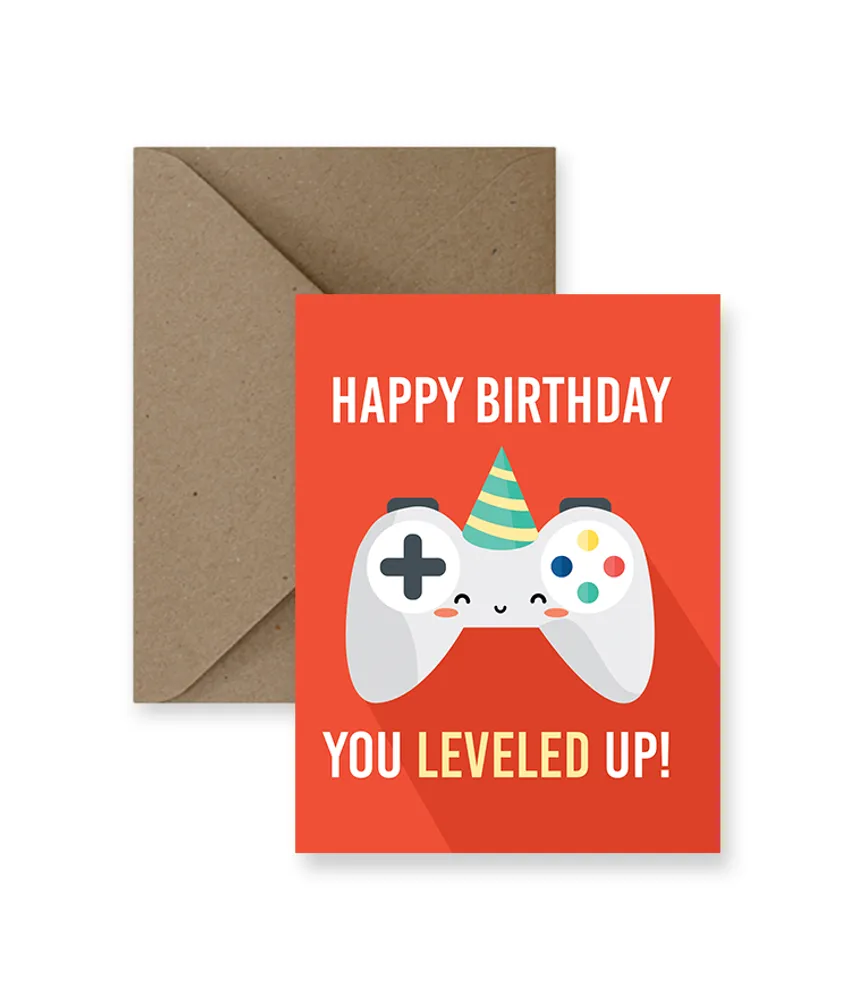 ImPaper Leveled Up Birthday