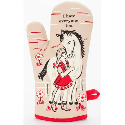 I Hate Everyone Too Oven Mitt