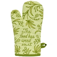 Food Has Weed In it Oven Mitt