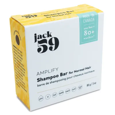 Jack 59 Amplify Shampoo Bar (Normal Hair 80 + Washes)