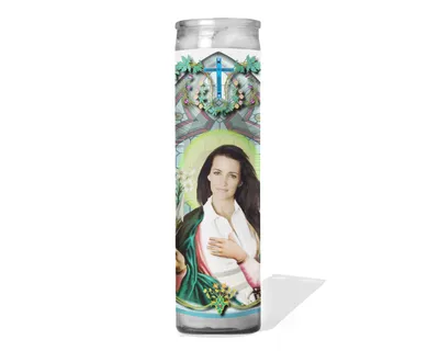Calm Down Caren Sex and The City Charlotte Celebrity Prayer Candle