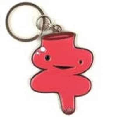 I Heart Guts Rectum Keychain- Bringing up the Rear