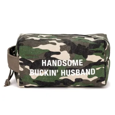 Handsome Bucking Husband Dopp Bag