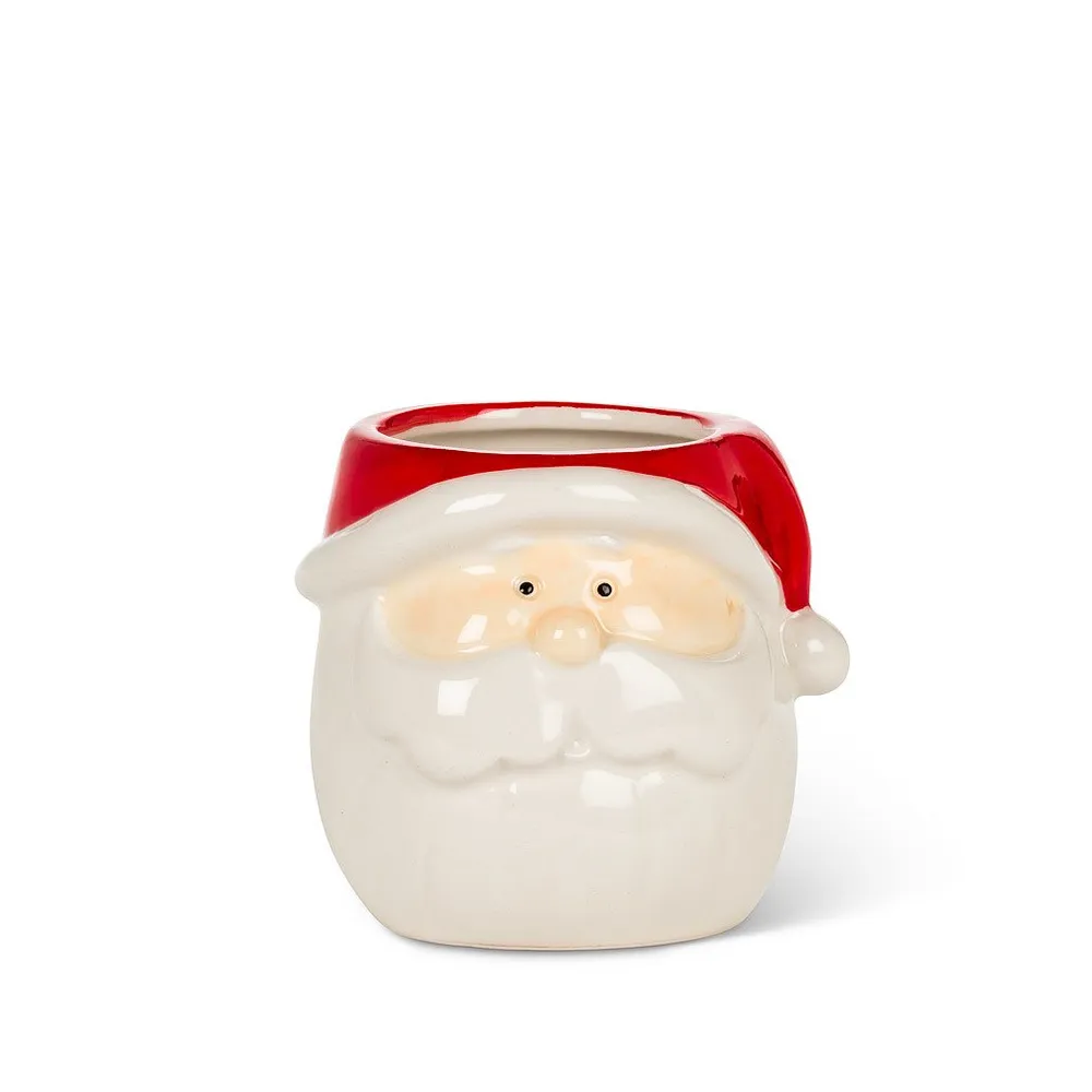 Santa Head Planter 3.5"