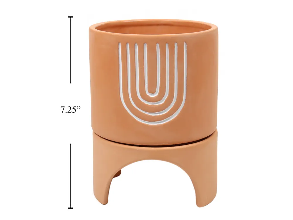 Naya Planter w/ Stand 7.25"