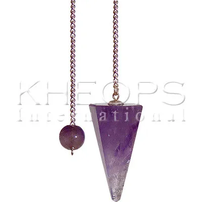 Kheops International Pendulum-Hexagonal Amethyst