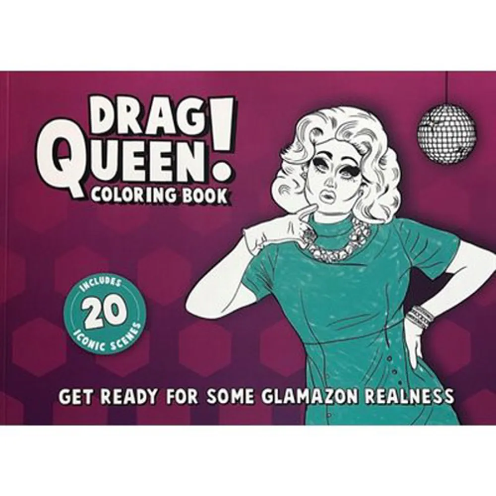 Jabco Drag Queen Colouring Book