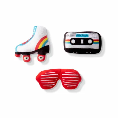 Pet Toy Set/3 80's Icons