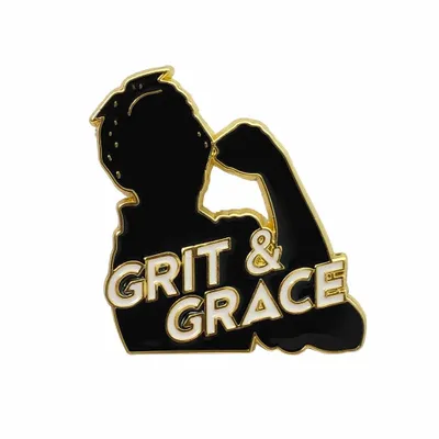 F.A.W.K Pin Grit and Grace