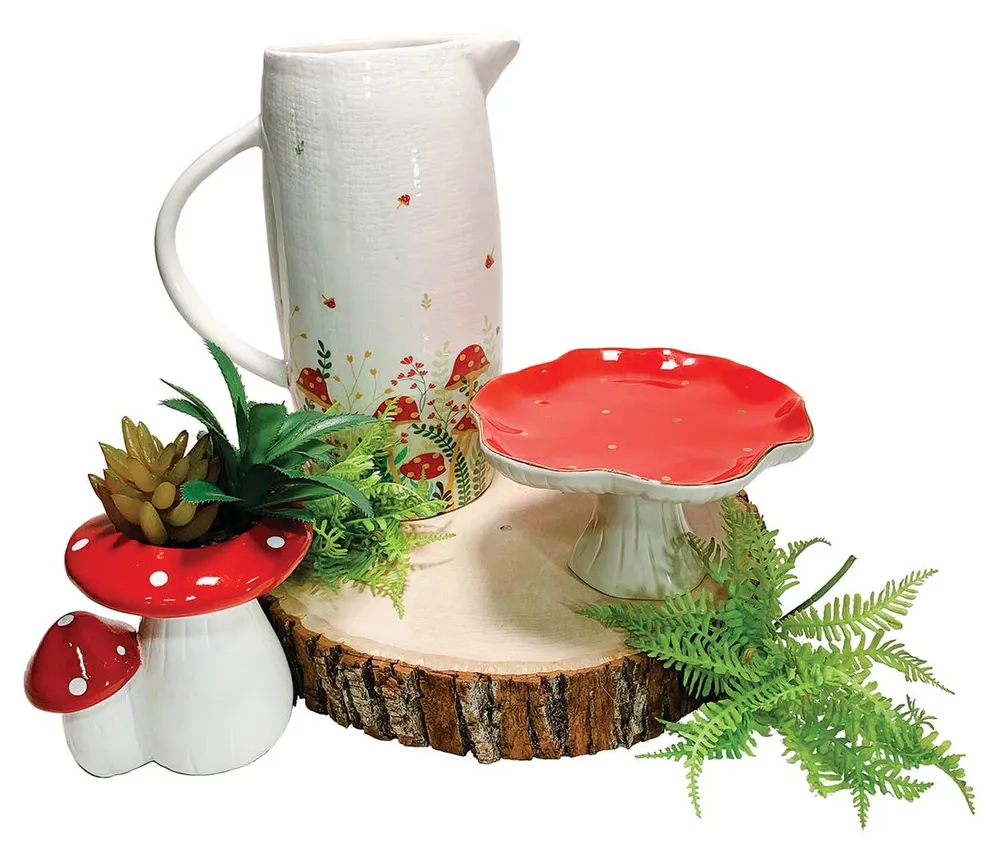 Mushroom Pedestal Trinket Dish