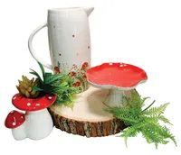 Mushroom Pedestal Trinket Dish