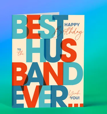 Best Hubby Card