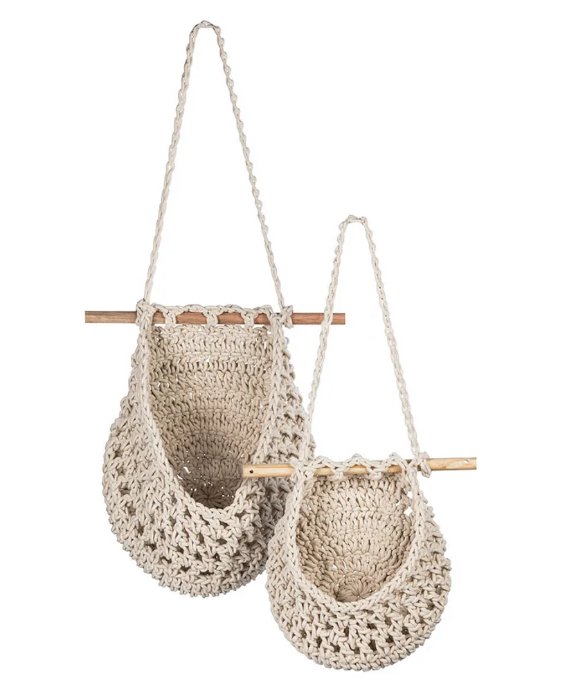 Macrame Wall Pouch