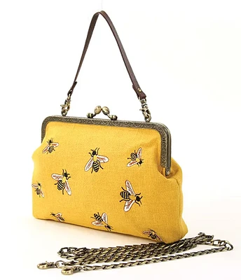 Bees Kiss Lock Bag