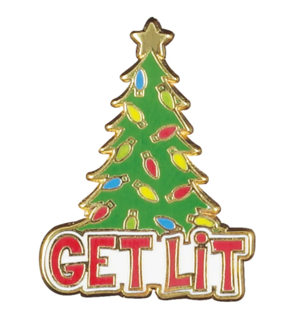 Get Lit Enamel Pin