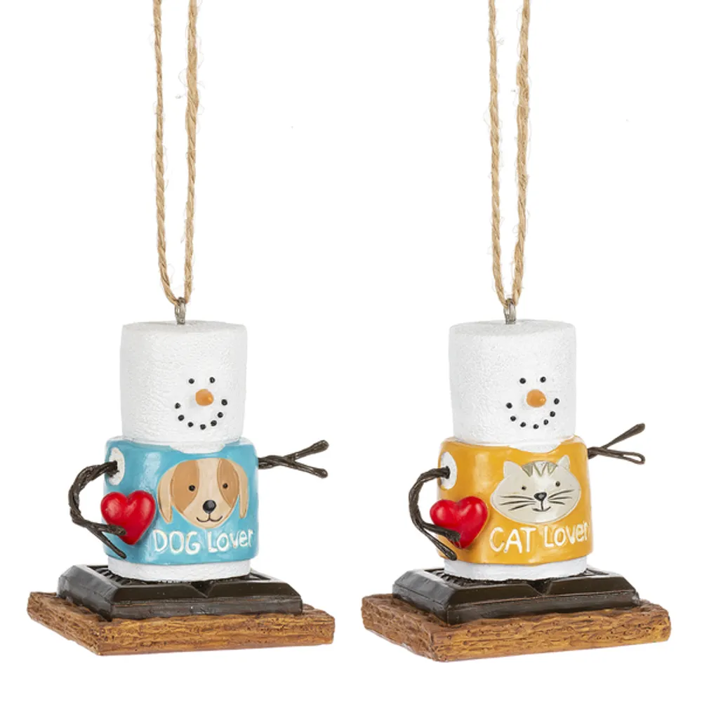 Smores Pet Lover Ornament