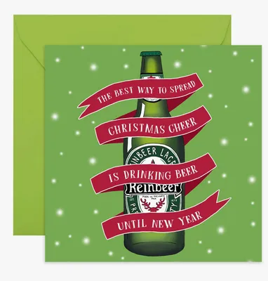 Central 23 Christmas Beer Card