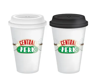 Friends Central Perk Latte Salt and Pepper Shakers