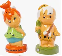 The Flintstones Pebbles and Bam Bam Ceramic Salt and Pepper