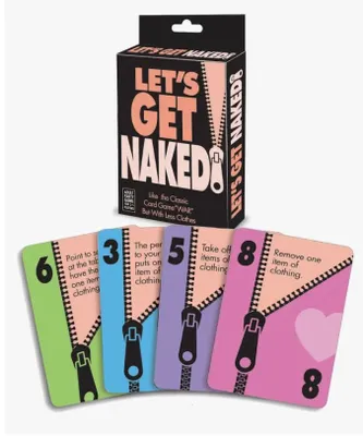 Let's Get Naked - Stripping Style Card Game for Adults