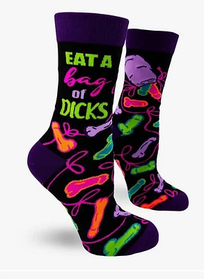 Eat A Bag of Dicks Women's Crew Socks