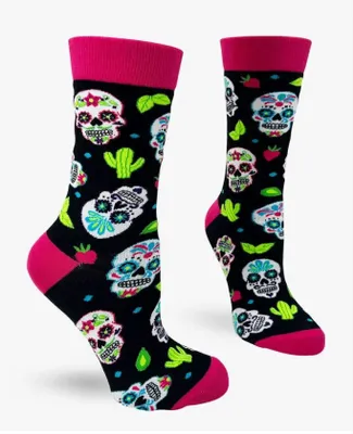 Sugar Skull Women's Crew Socks
